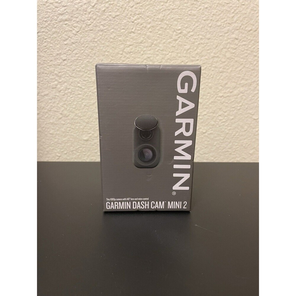 Garmin Mini 2 Dash Cam Full HD 1080p GPS Camera Video Recorder Open Box
